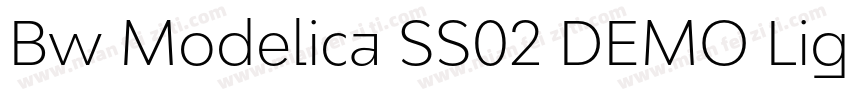 Bw Modelica SS02 DEMO Light字体转换